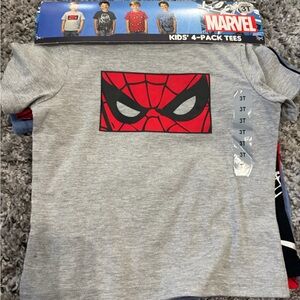 Spiderman Marvel  T-Shirt 4 pack size 3T